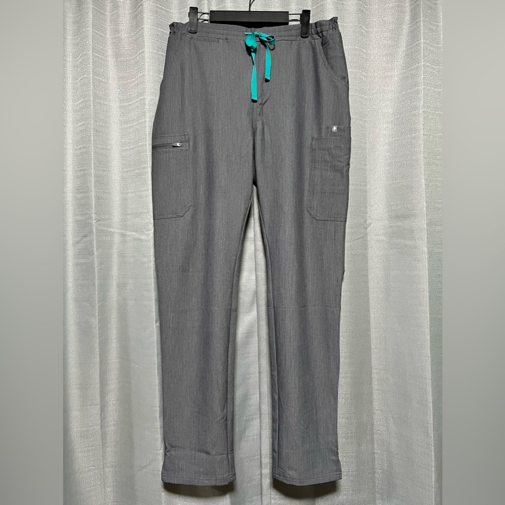 FIGS Graphite Yola Skinny Scrub Pants